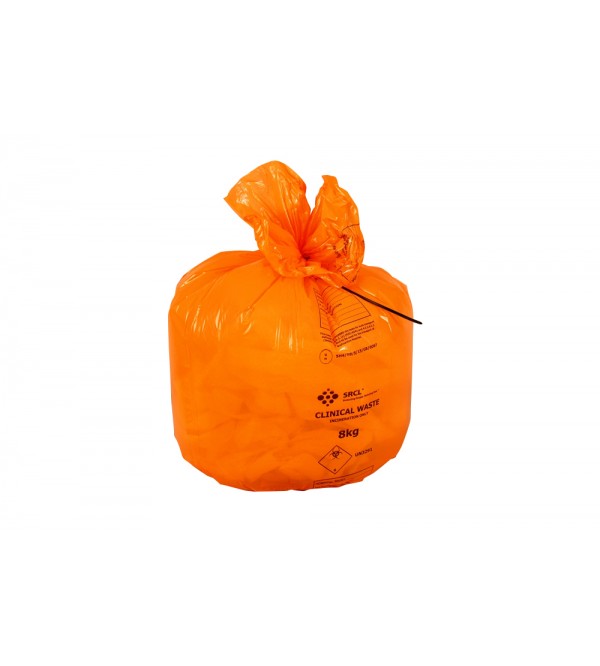 Clinical Waste Bags (ORANGE)